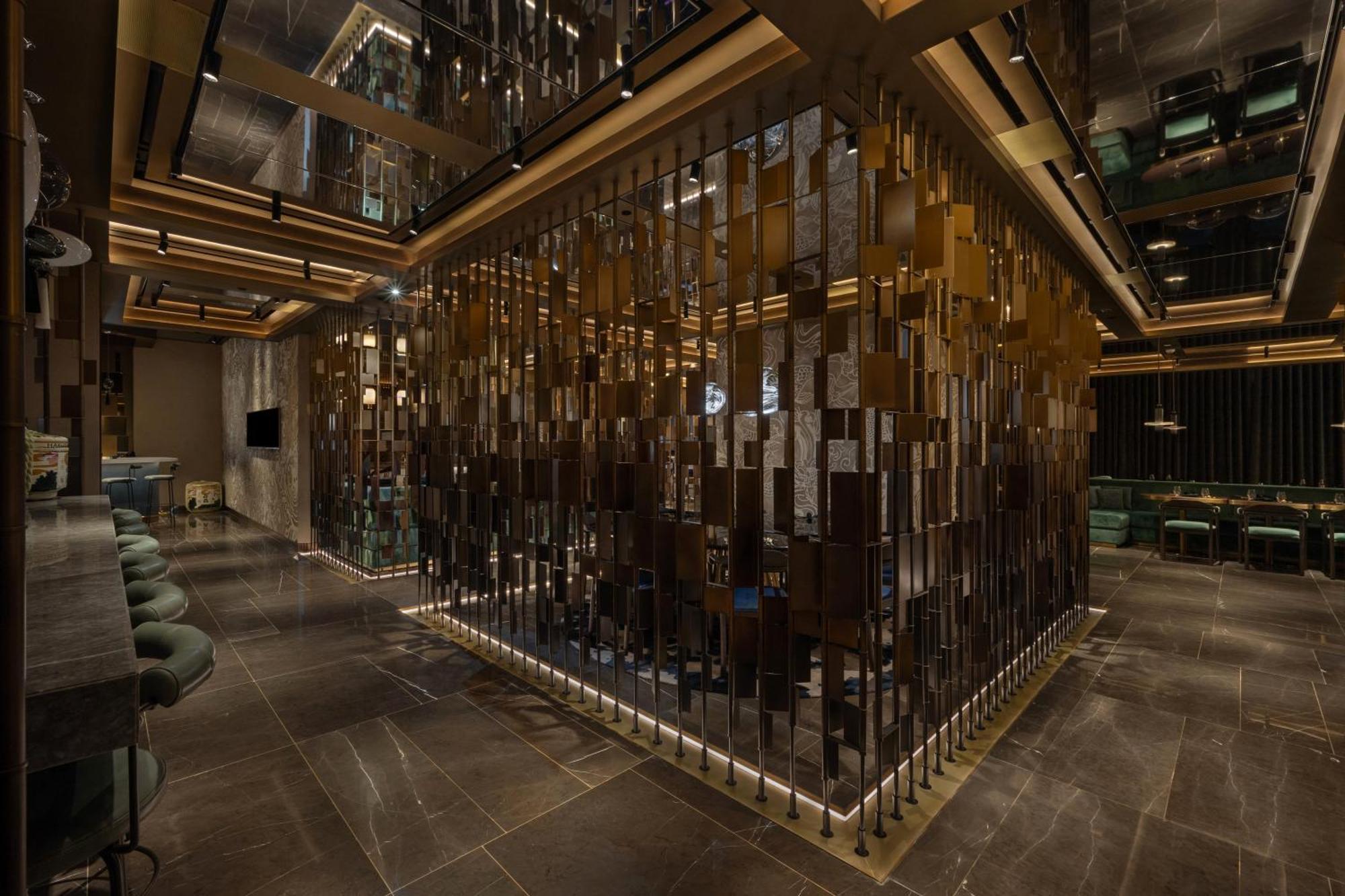So/ Uptown Dubai 호텔 외부 사진 The interior of the hotel