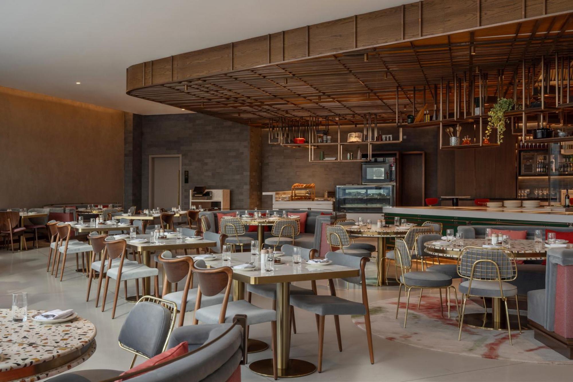 So/ Uptown Dubai 호텔 외부 사진 The interior of the restaurant